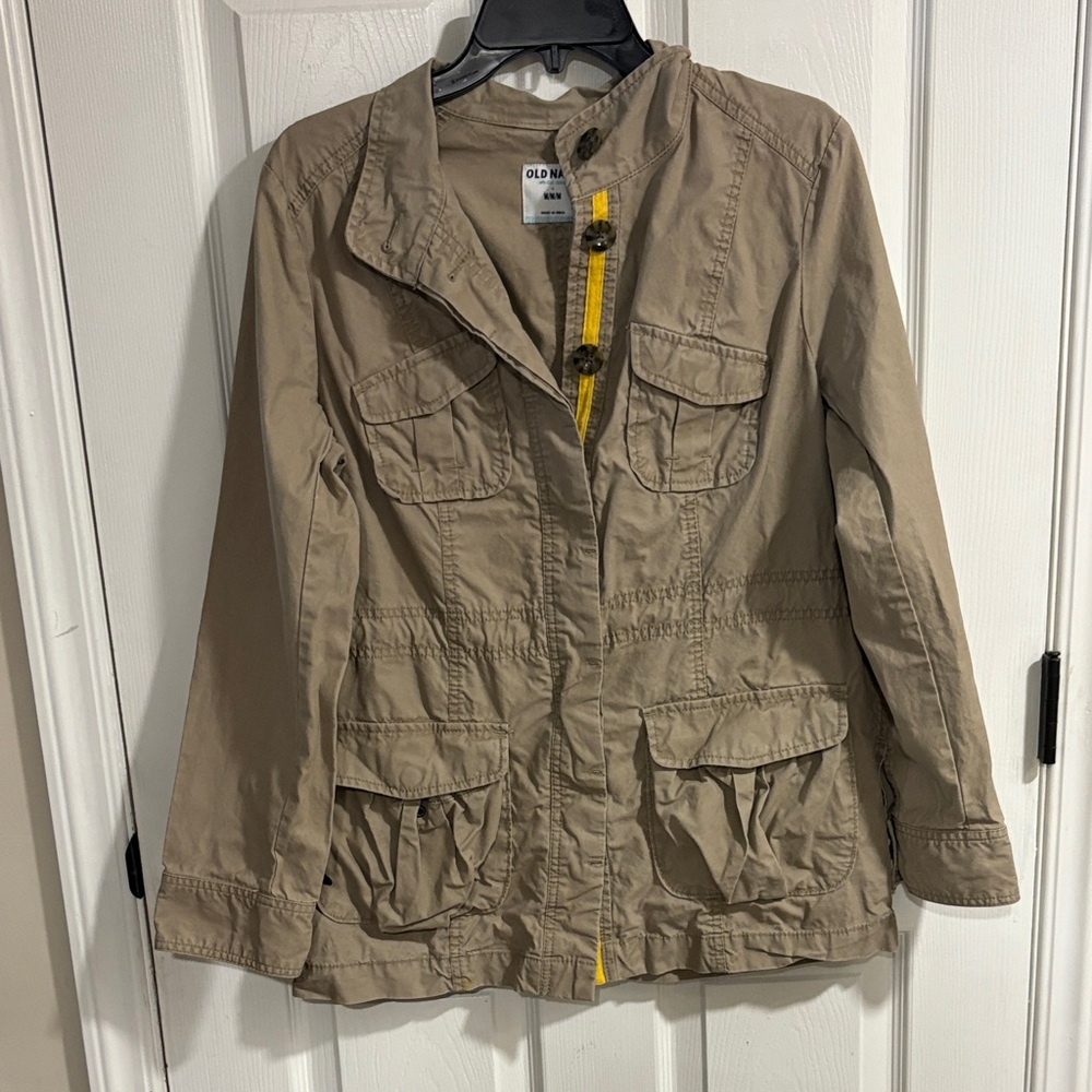 Old Navy Women's Utility Jacket in Tan